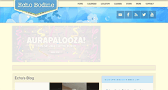 Desktop Screenshot of echobodine.com